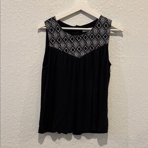 Abercrombie&Fitch - Black Geometric Women's L